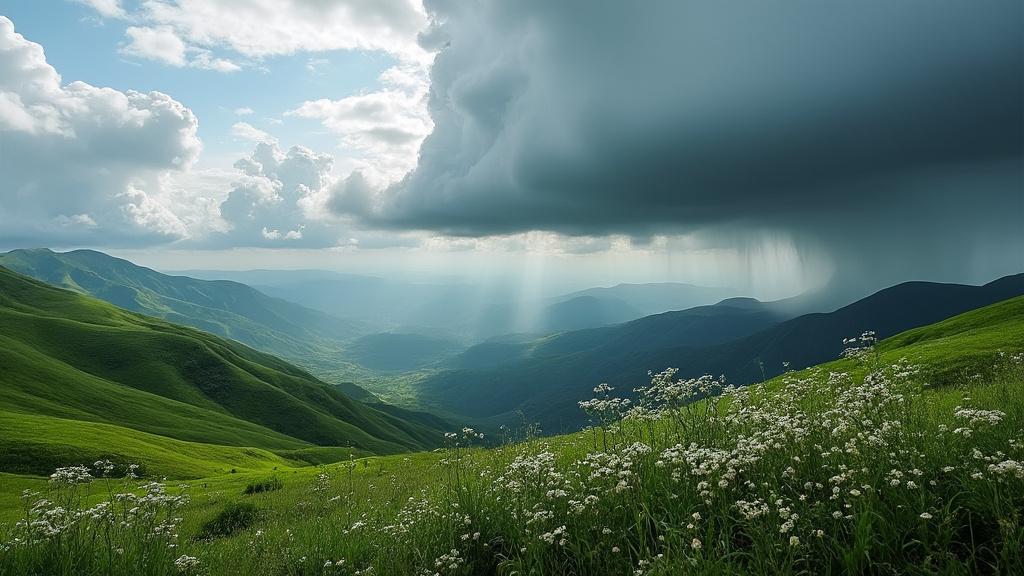 Abyssinie des hauts plateaux — paysage du terroir