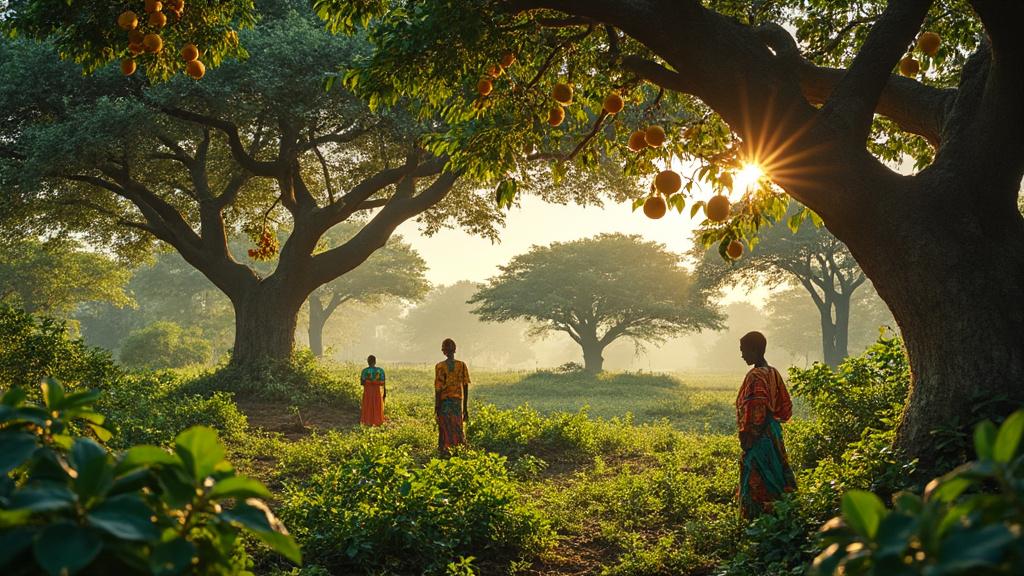 Kpangnan du Togo — paysage du terroir